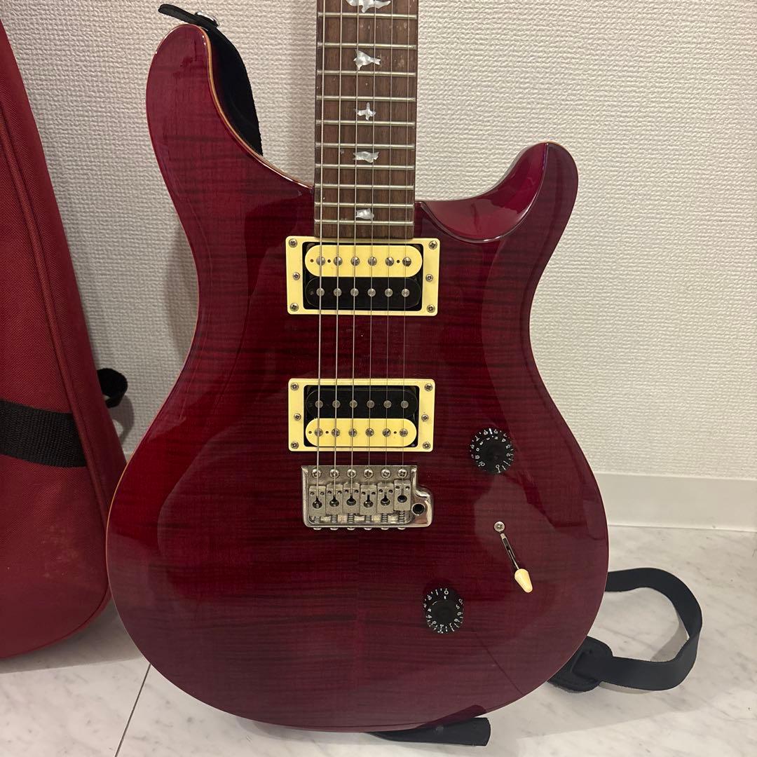 PRS SE Custom 24 チェリーレッド ギター