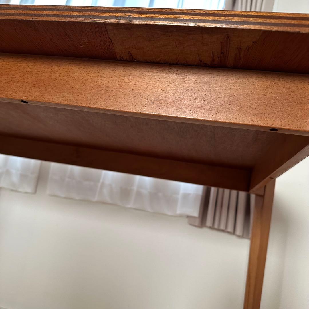 天童木工　水之江忠臣　チーク材　ダイニングテーブル