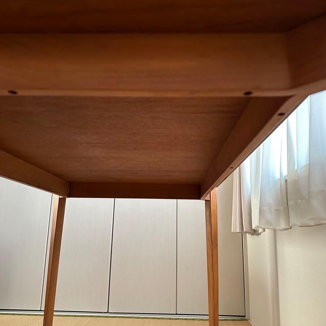 天童木工　水之江忠臣　チーク材　ダイニングテーブル