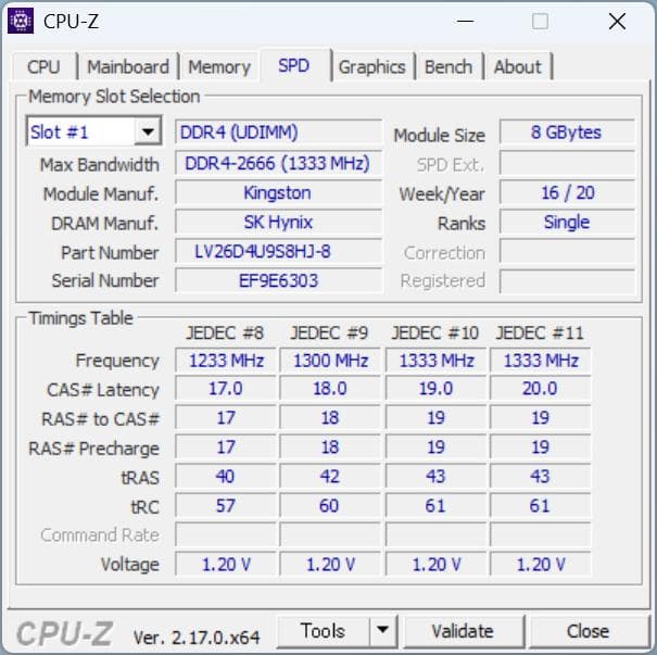 <動作確認済み>DDR4 8GB×4枚 32GB ki04