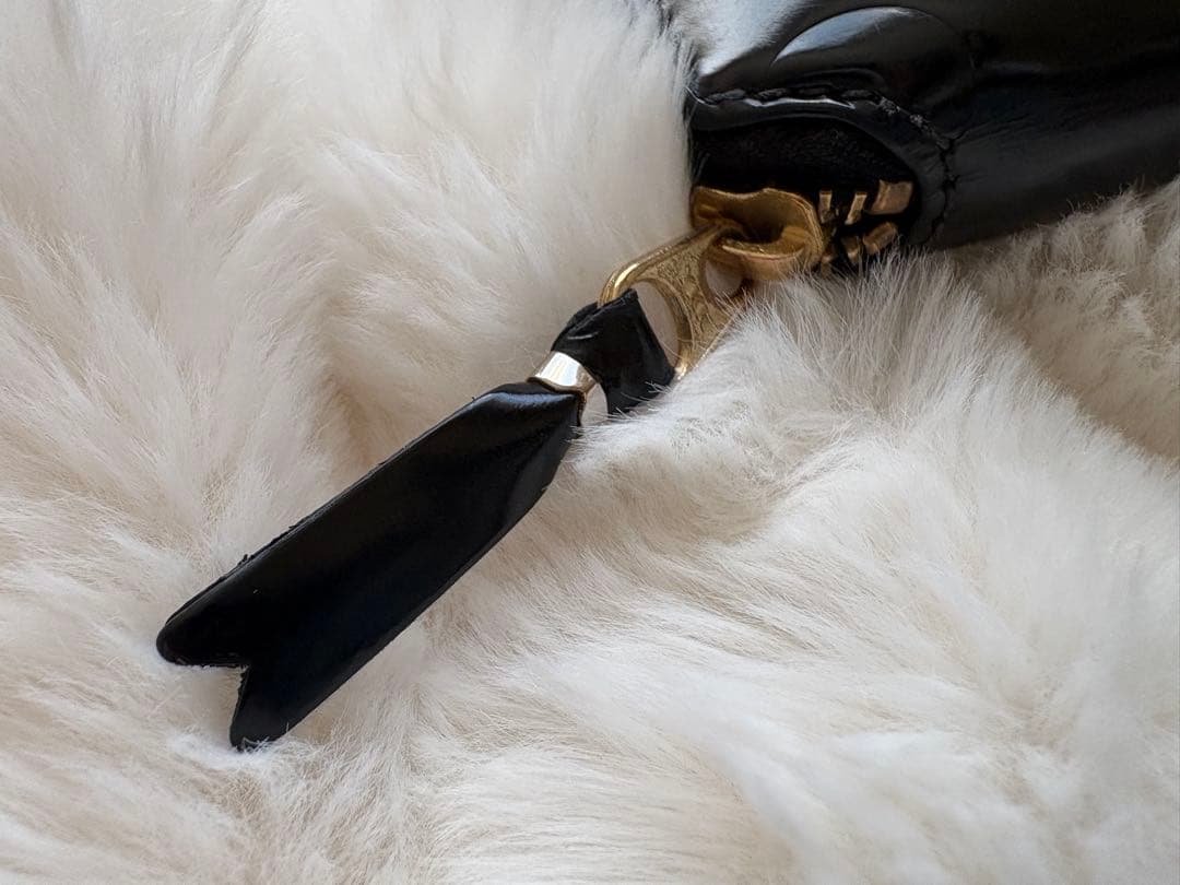 た*）様 【コムデギャルソン】 ポルカドット 二つ折りジップウォレット