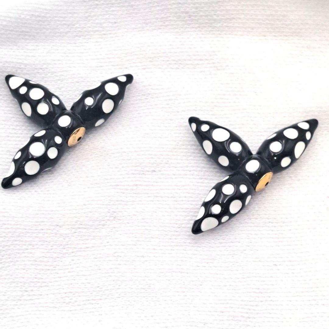 LV×YK ブックル ドレイユ・ルイゼット インフィニティ ドット　ピアス