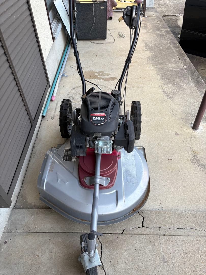 196cc OHVエンジン 芝刈り機 説明書付き (取りに来れる方優先)