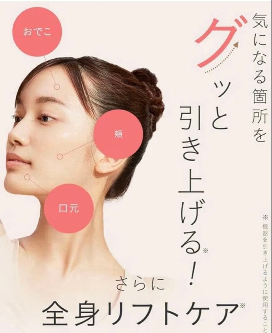 新品未使用品　SALONIA EMSリフトブラシ　EMS