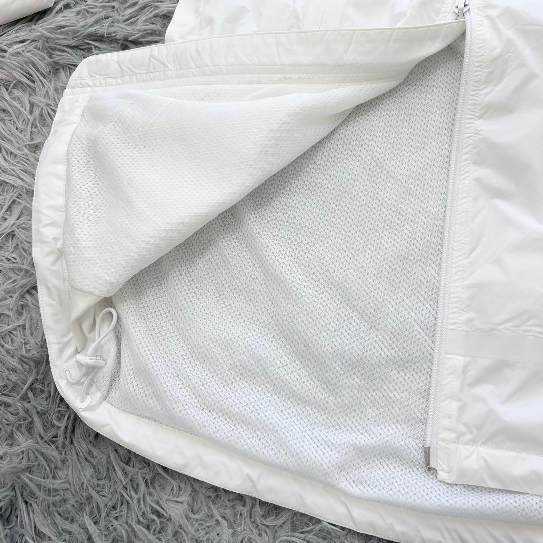 新品　パーリーゲイツ　ジャケット　ブルゾン　中綿　袖ロゴ　防寒　ホワイト