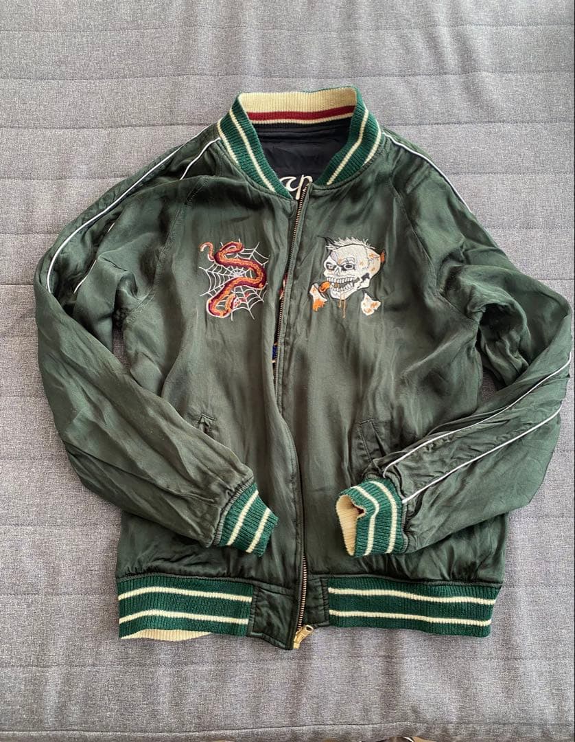 ヒューストン リバーシブル スカジャン