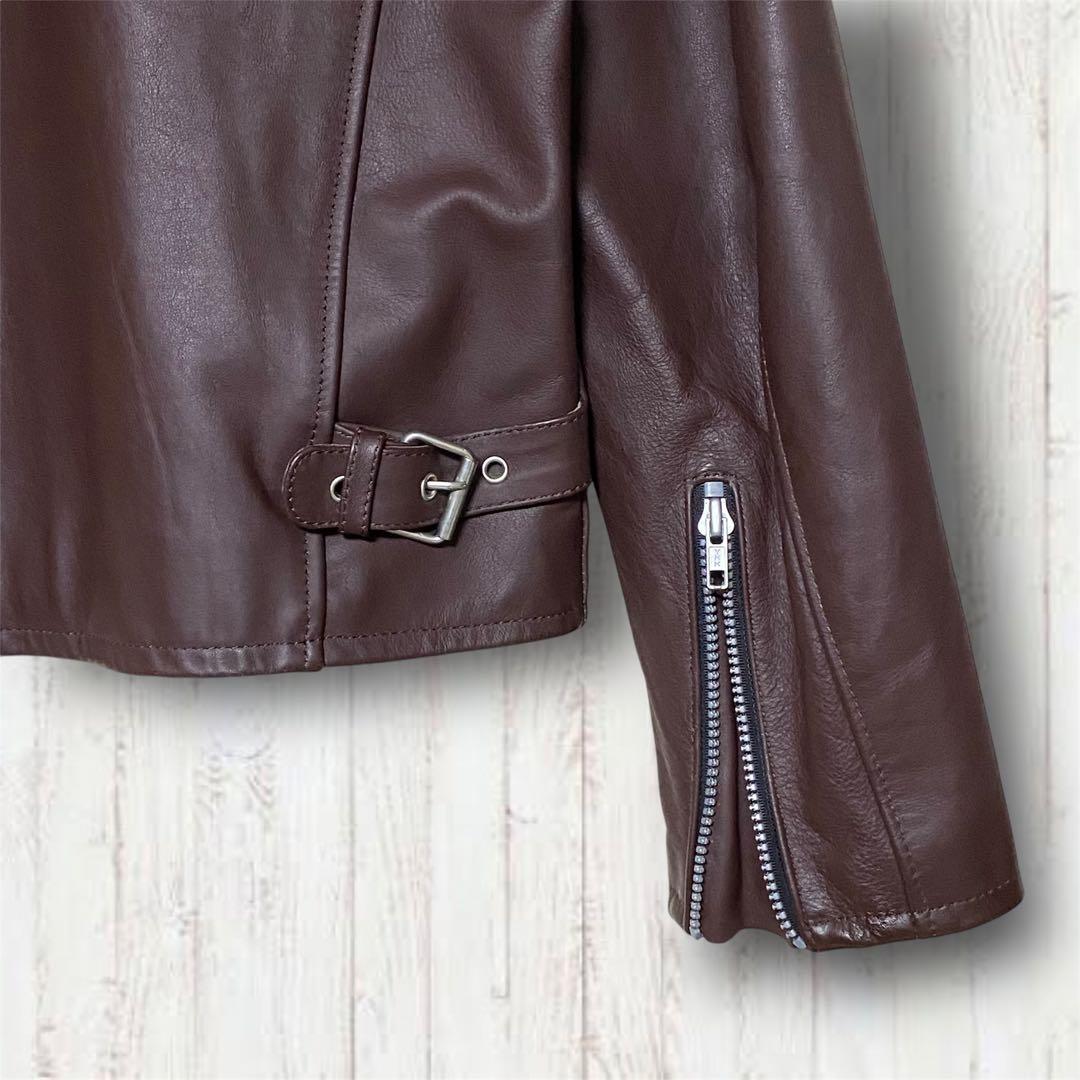 TRICKY シングルライダース　レザージャケット　牛革