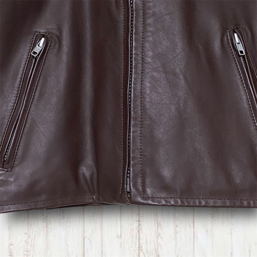 TRICKY シングルライダース　レザージャケット　牛革