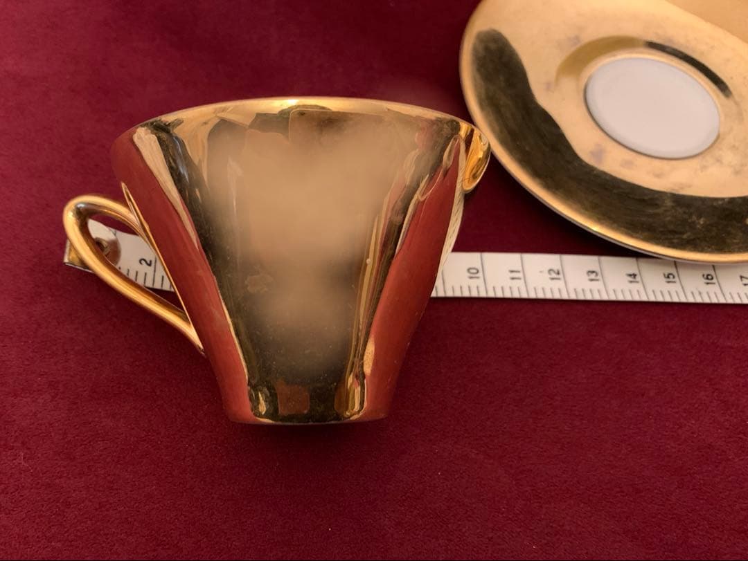 アンティーク　BAVARIA ドイツ製　カップ&ソーサー　ミルクピッチャー