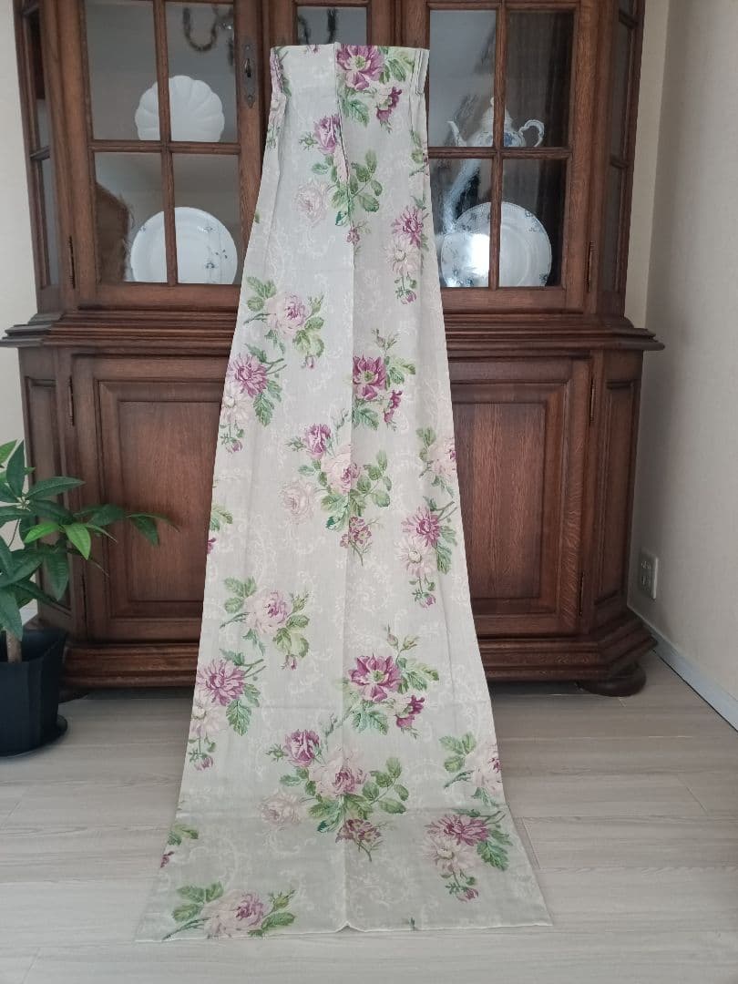 【ローラアシュレイ】　ドレープカーテン30×181cm　1枚