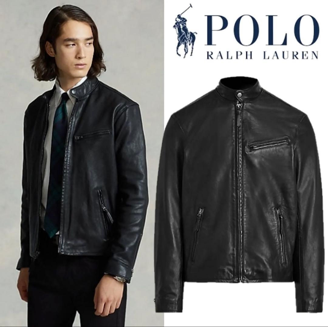 Polo Ralph Lauren 黒 レザージャケット