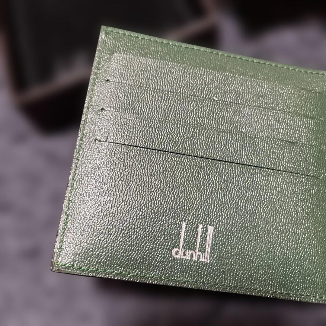 新品未使用　dunhill ダンヒル　二つ折り　財布　メンズ