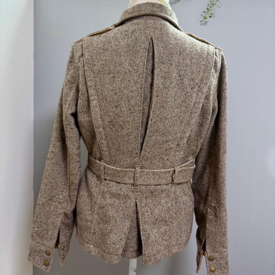 オールドラルフローレン POLO JEANS ツイードジャケット L キルト裏地
