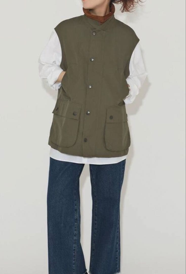 Barbour別注ベスト