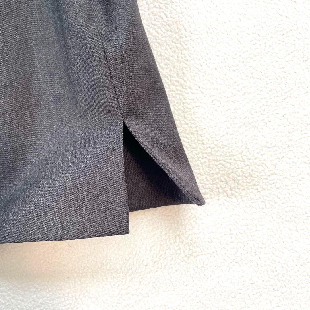 【極美品・未使用級】リファンネ パンツ セットアップ スーツ 15号 グレー