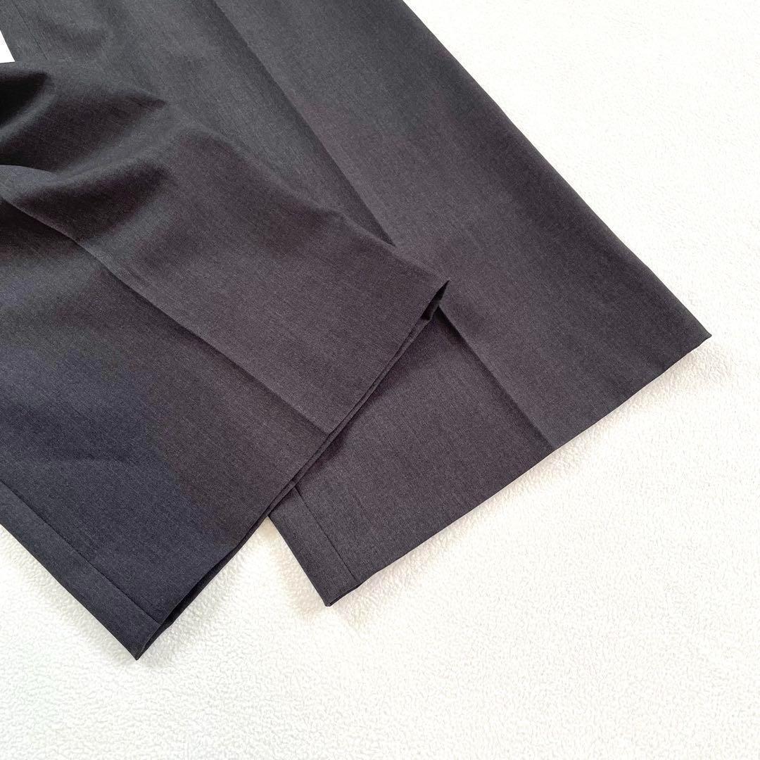 【極美品・未使用級】リファンネ パンツ セットアップ スーツ 15号 グレー