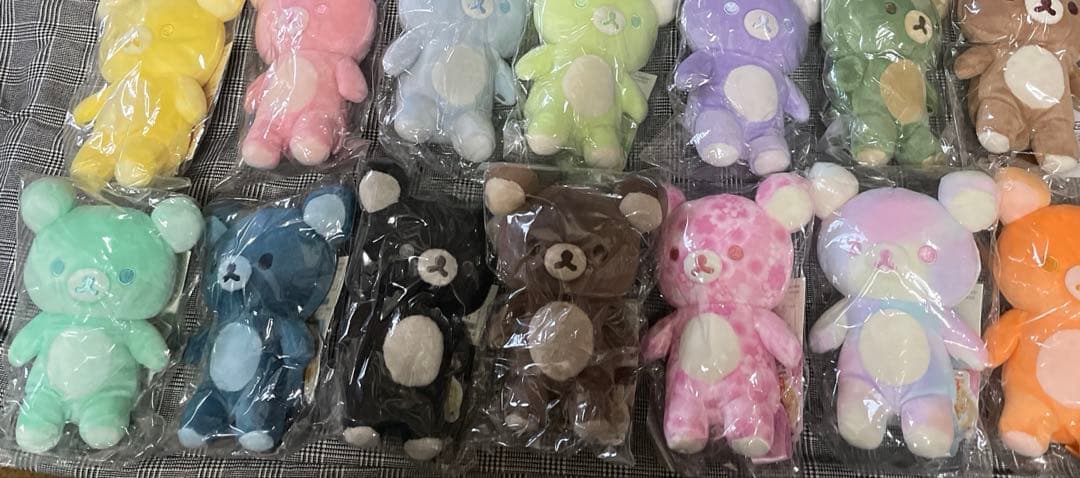 【未開封】リラックマ20colors 14個　ぬいぐるみ　ほうじ茶あり【匿名配送