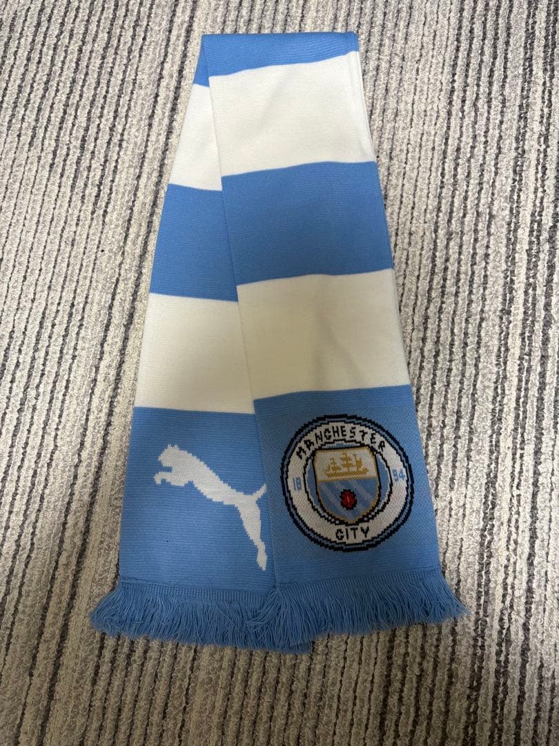 マンチェスター・シティ マフラー　現地購入品