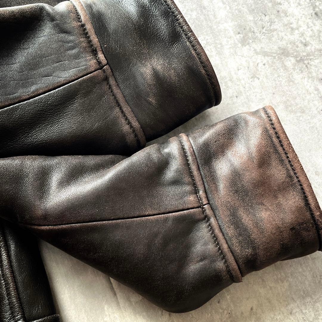 archive WTAPS 10AW DAS BOOT レザージャケット　羊革