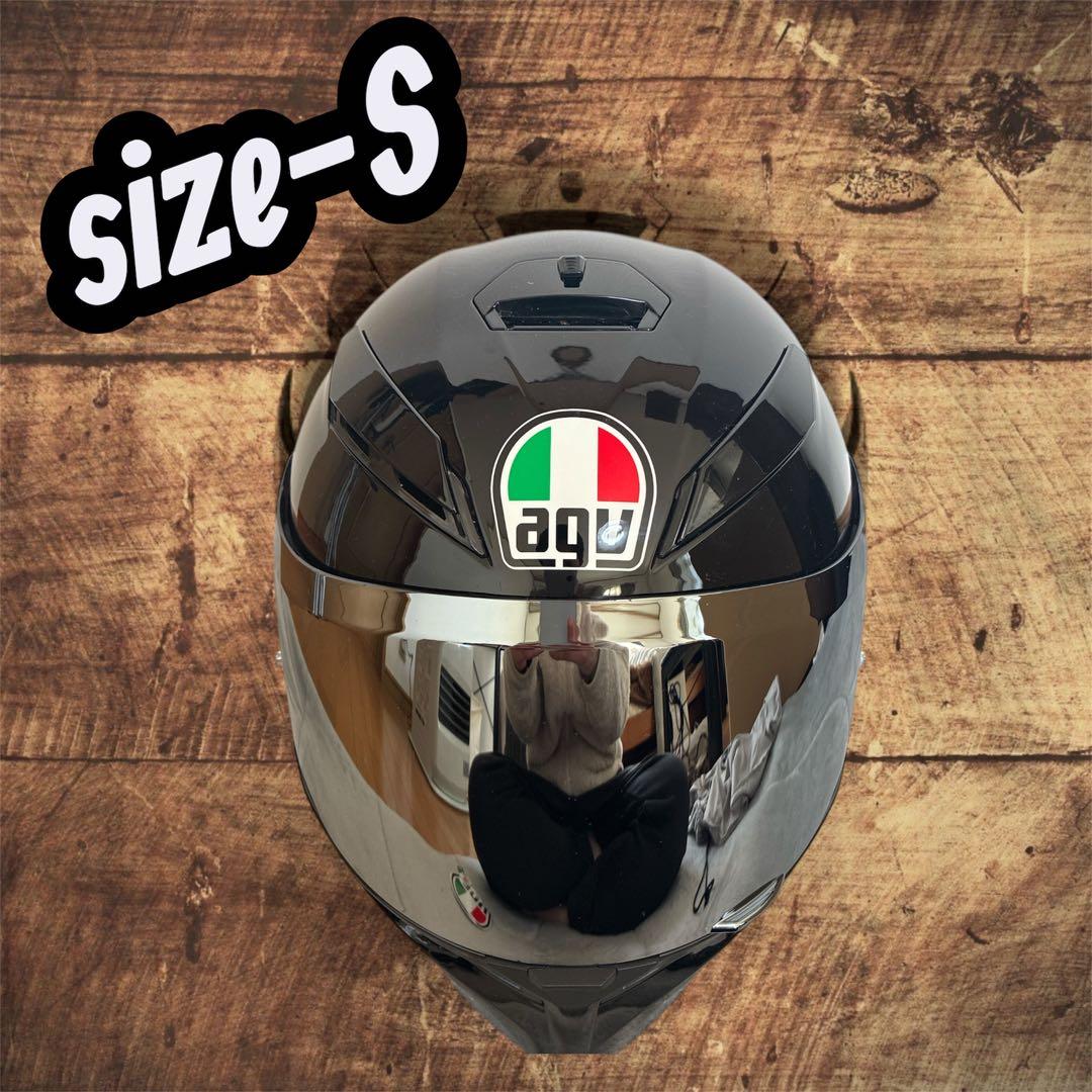 AGV K3svフルフェイスヘルメット ブラック（ツヤあり）