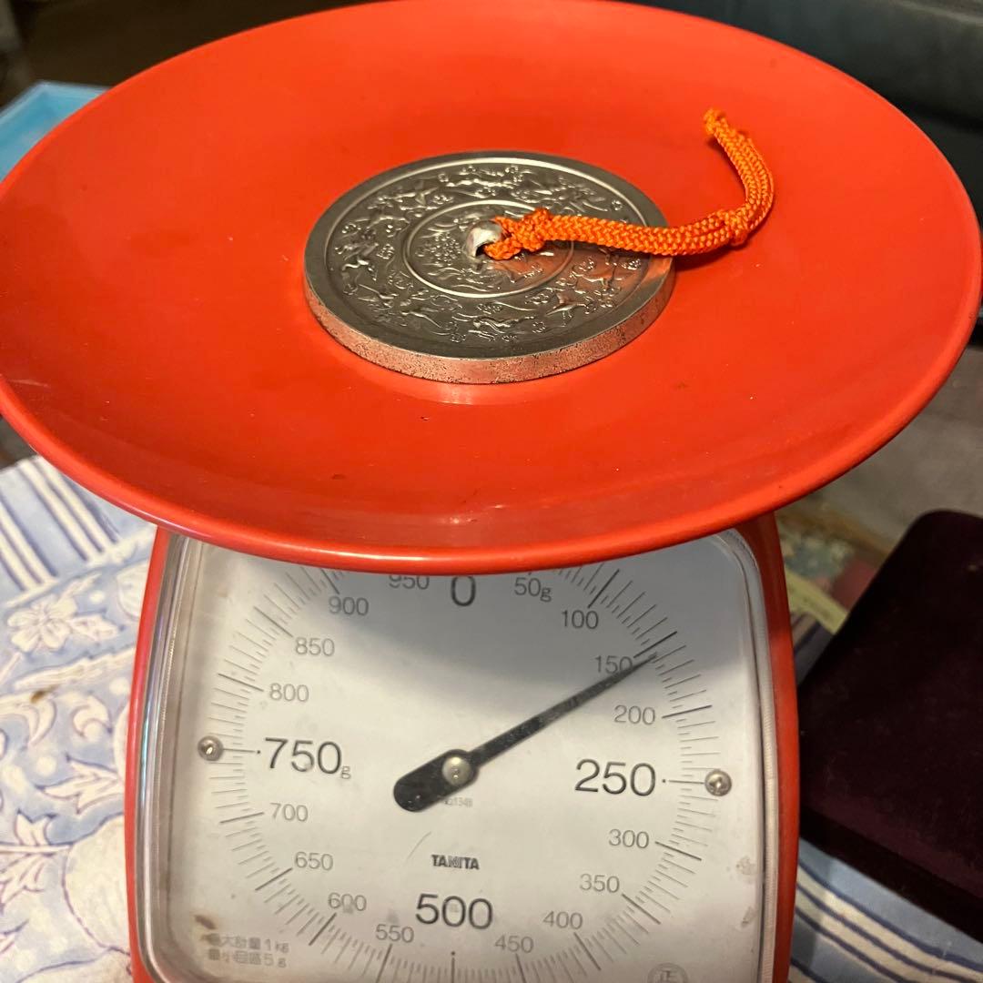 純銀　文鎮　SILBER1000