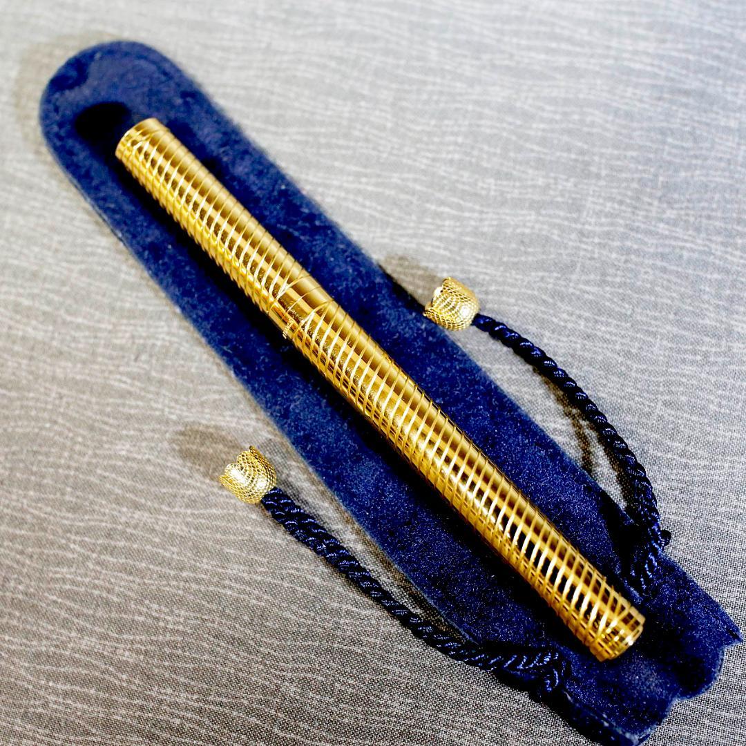 【美品 送料込み】デュポン ボールペン ゴールド