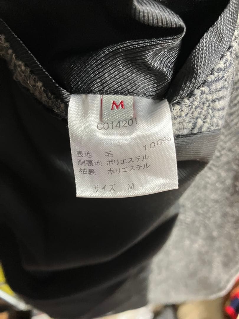 Harris Tweed ハリスツイード　ヘリンボーン　ウール　チェスターコート