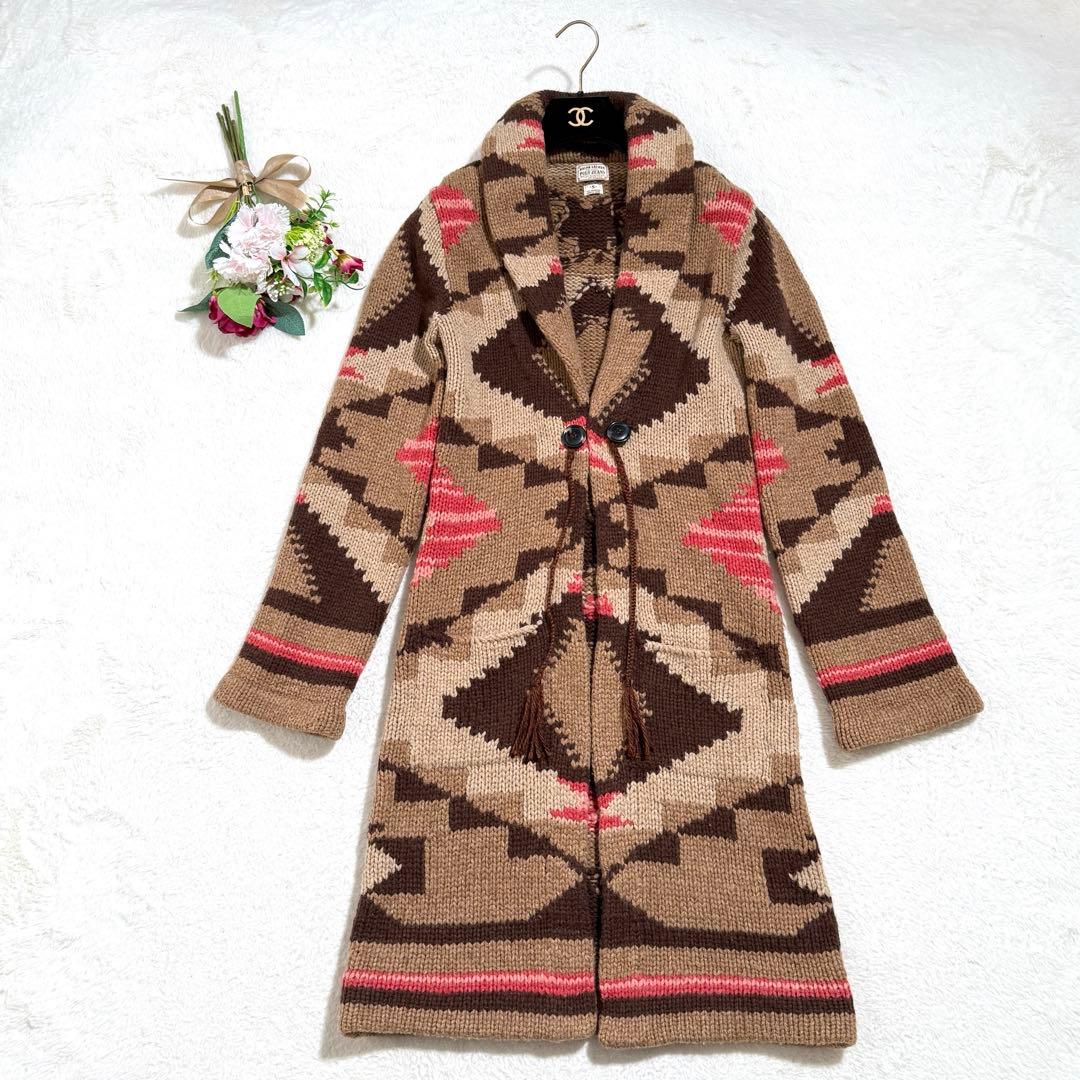 polo jeans ポロラルフローレン ネイティブ カーディガン 90s S