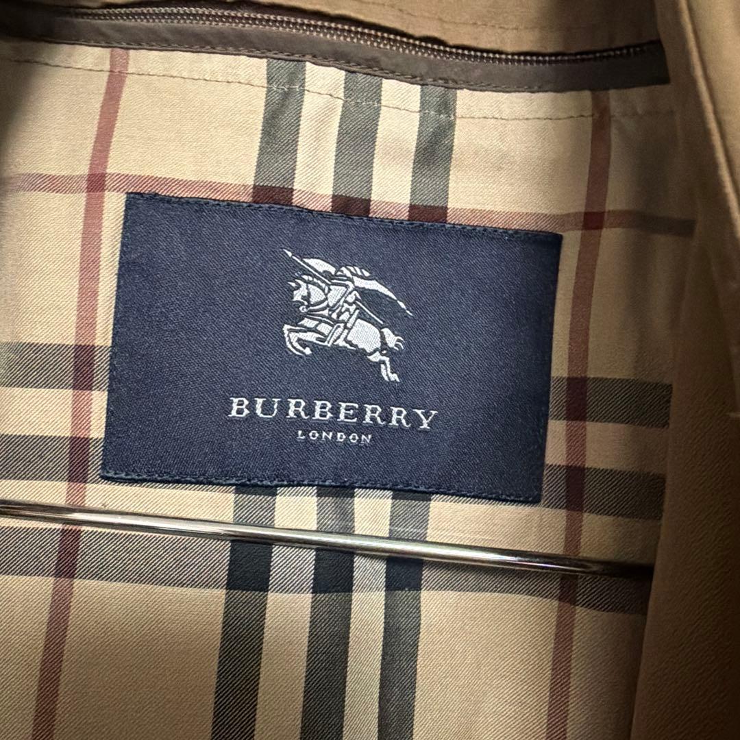 BURBERRY ベージュ 2枚袖ステンカラーコート