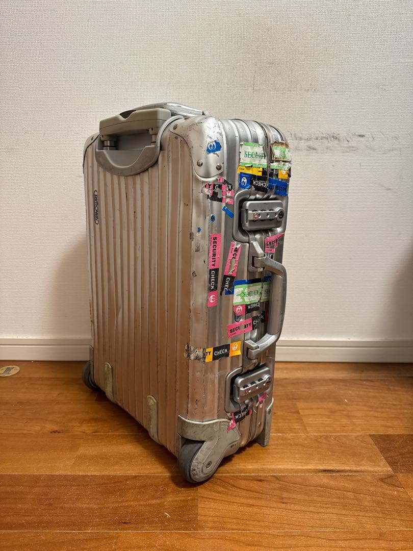 22時まで値下げ RIMOWA トパーズ　青ロゴ　機内持ち込み　32L