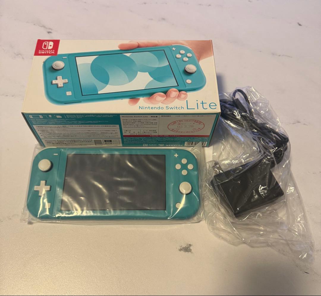 【Nintendo switch lite】ニンテンドースイッチターコイズブルー
