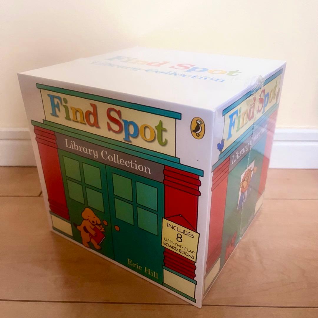 コロちゃん 仕掛け英語絵本 Find Spot ボードブック 仕掛け英語絵本8冊