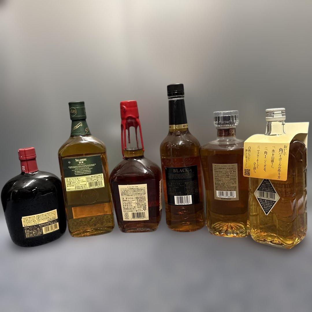 た*ん様 【まとめ売り】ウイスキー6本セット　白角　ローヤル　メーカズマーク　な