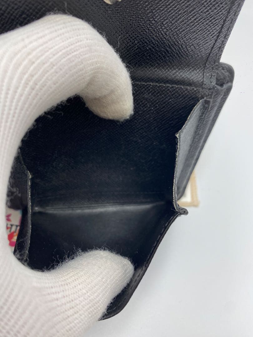 ルイヴィトン ダミエ　ポルトフォイユ・スレンダー エクリプス 折り財布