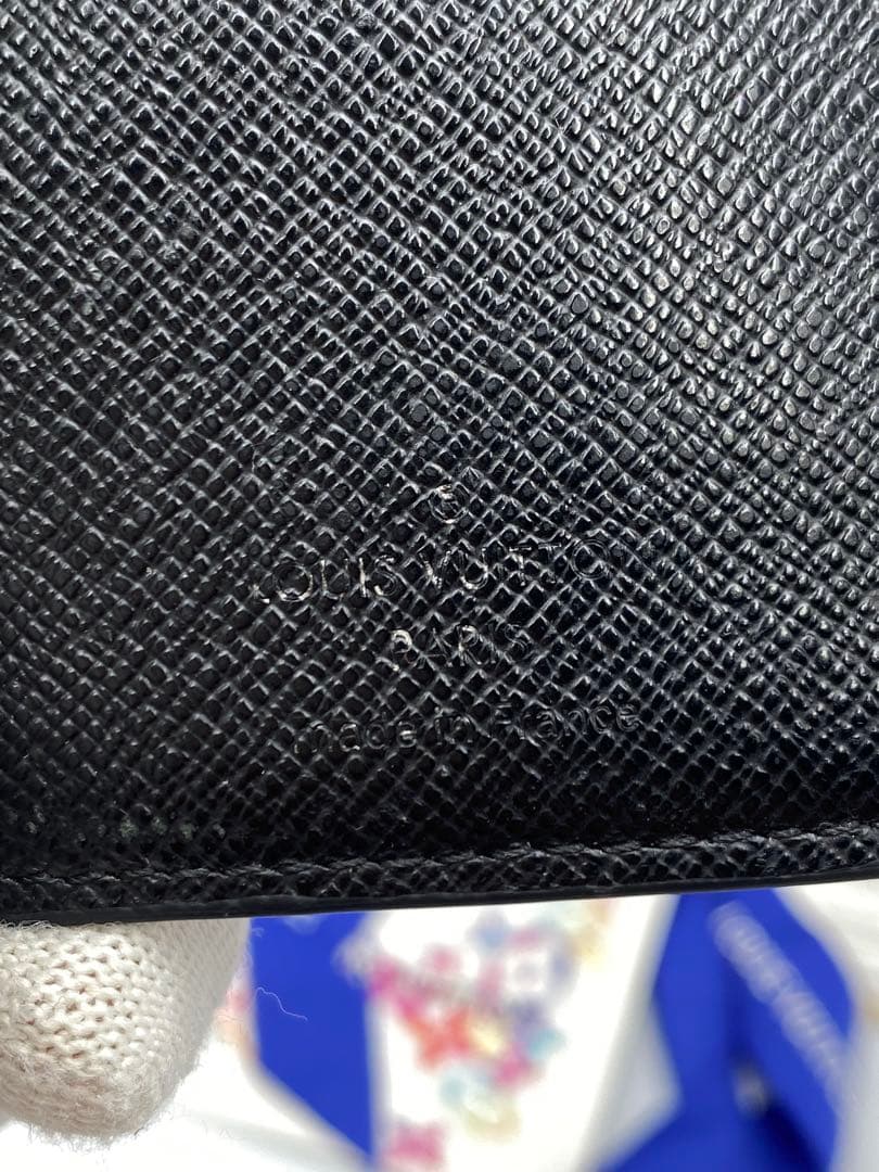 ルイヴィトン ダミエ　ポルトフォイユ・スレンダー エクリプス 折り財布