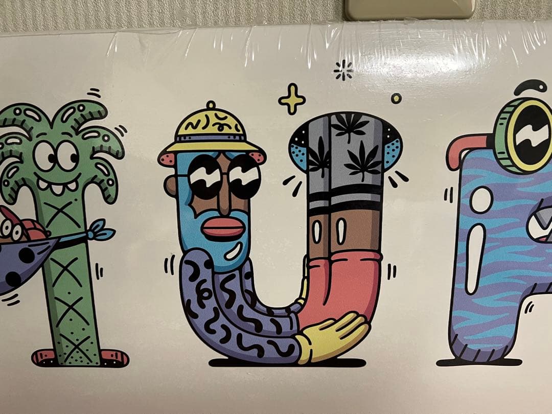 新品　HUF スケートボードデッキ Steven Harrington スケボー