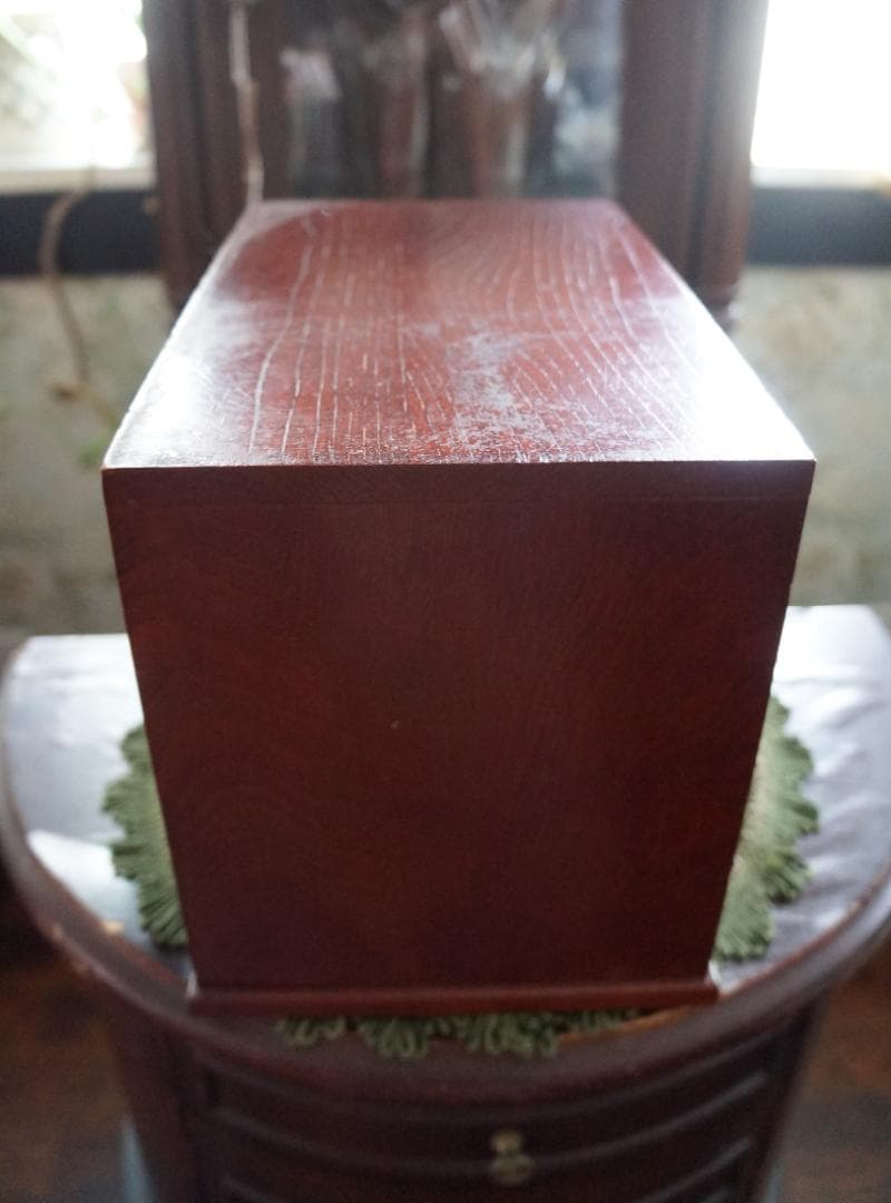 M様ご確認用画像❶昭和レトロ・木製・引き出し・引出し・古道具・2段・小箪笥・木箱
