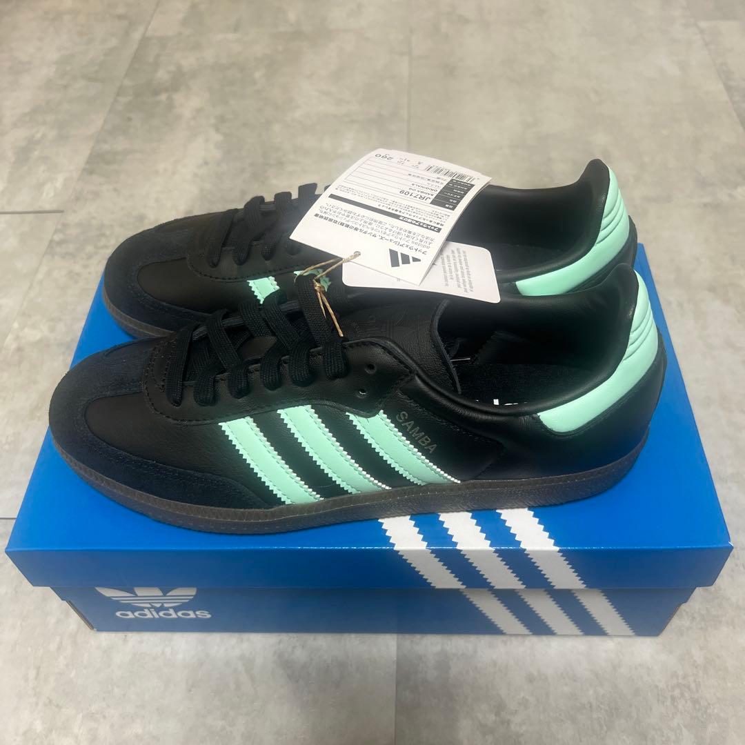 k*4様 ⭐︎adidas SAMBA OG ブラック/ミント 26.0cm⭐︎