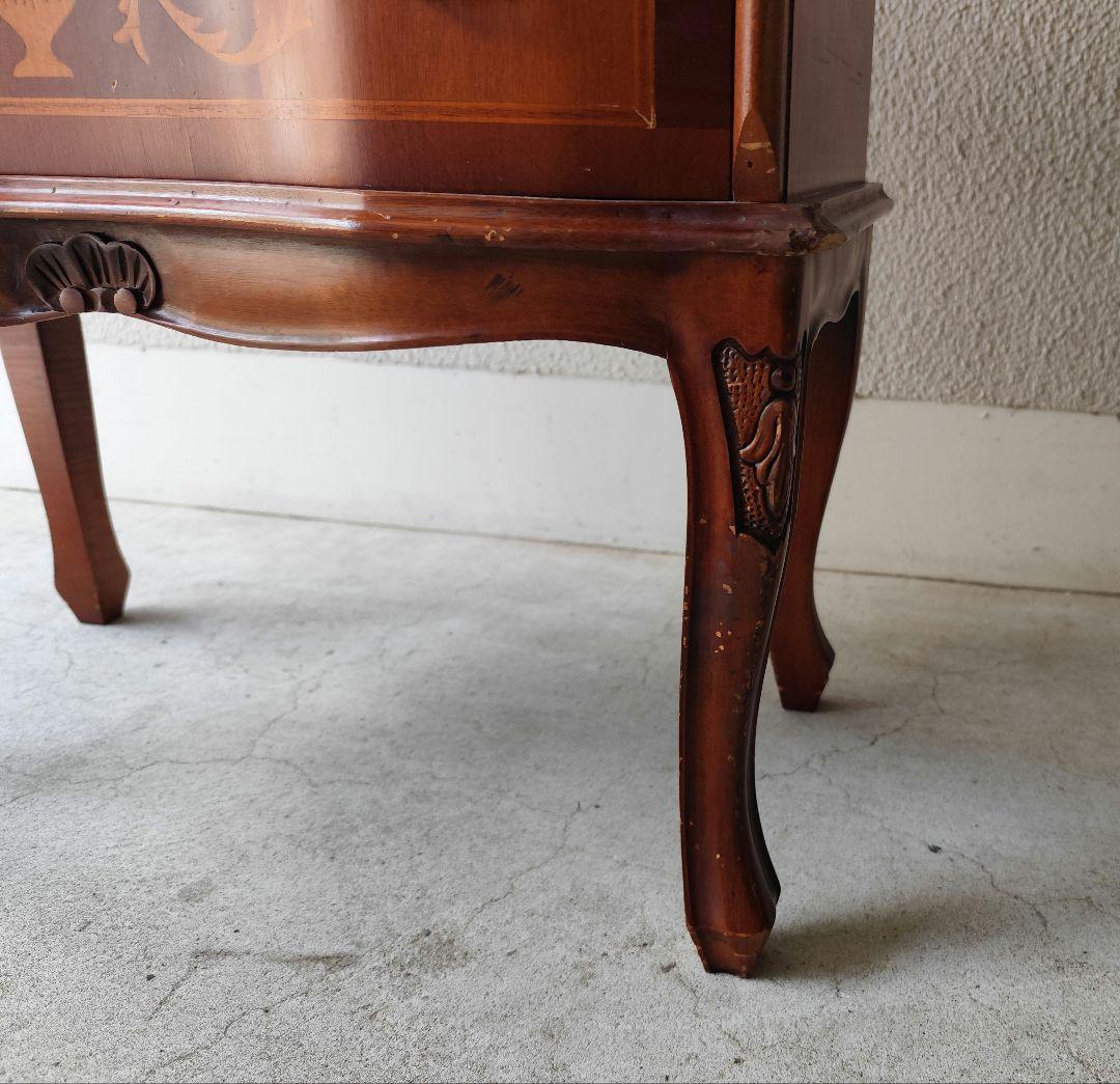 ロココ調　クラシック アンティーク2段チェスト