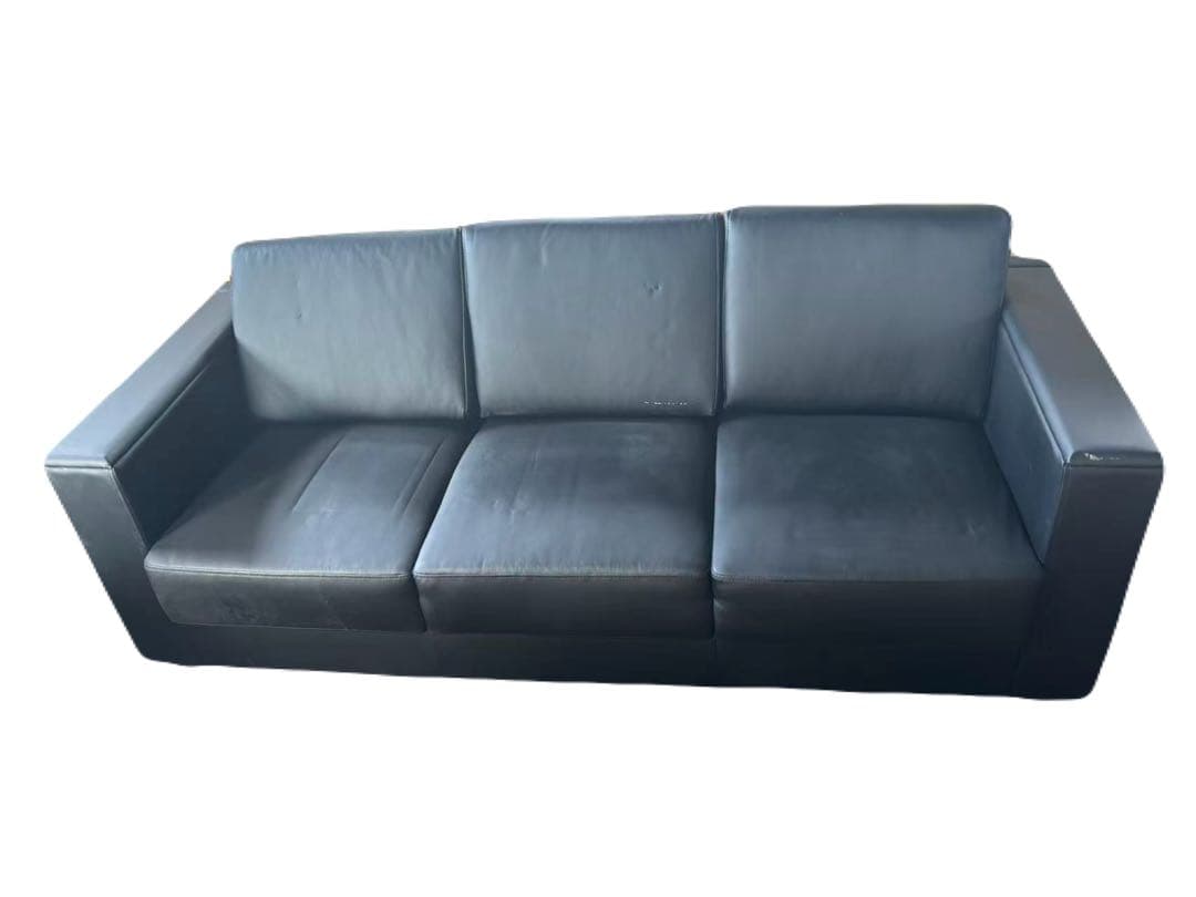 ビンテージ3人掛けオフィスソファ