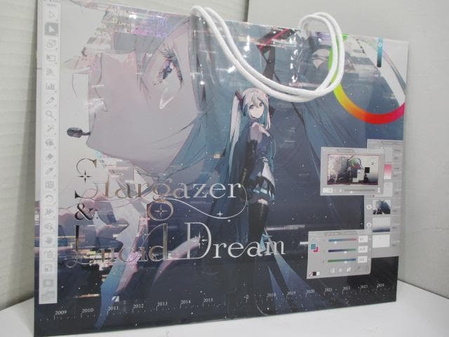 Rella 個展 B4 初音ミク パブミラー