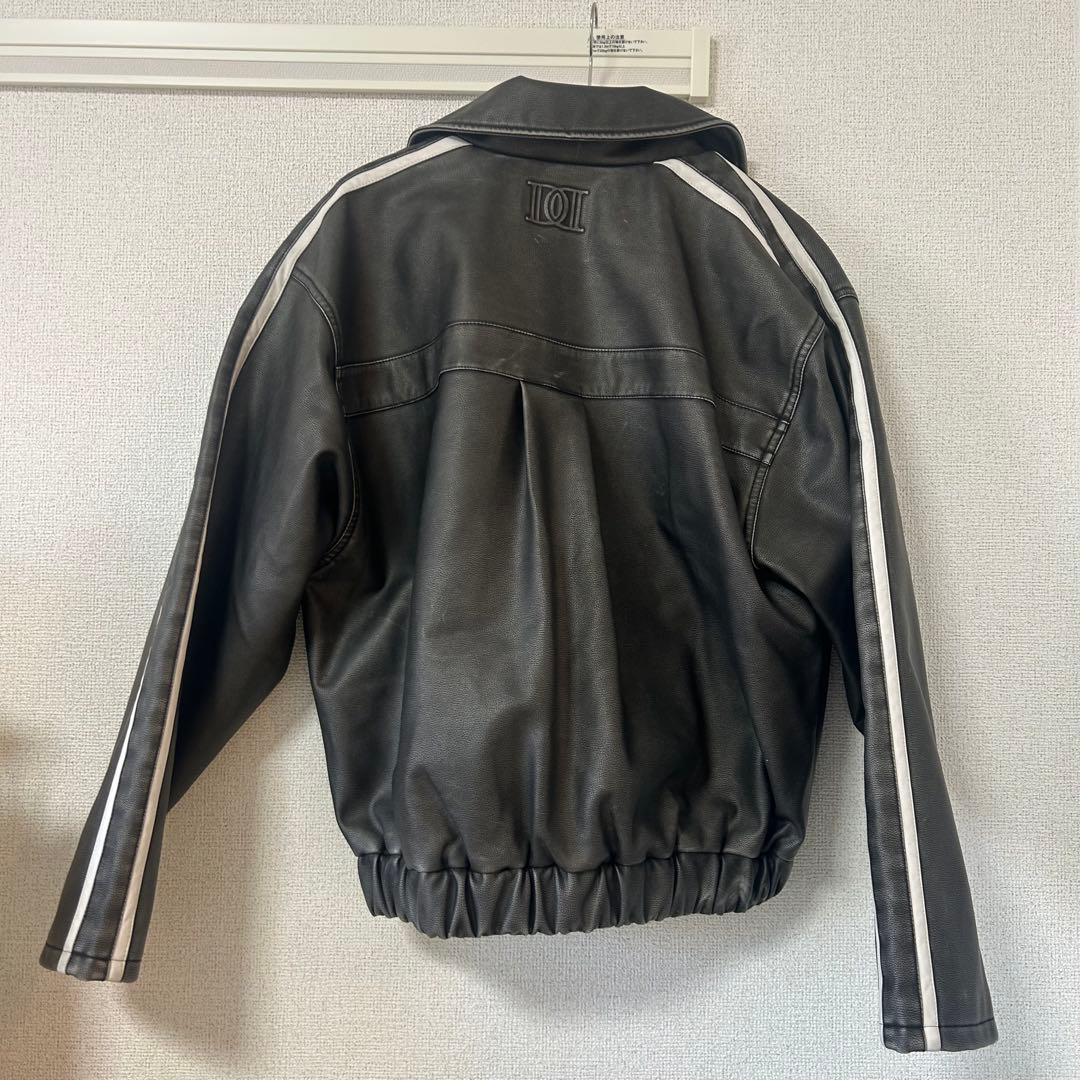 早く売りたいのでお値下げ可Darich レースアップ グレー ジャケット