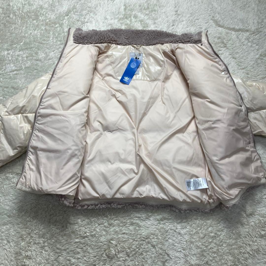 新品タグ付　アディダス　ダウン シェルパミックス ジャケット　大きいサイズ　XL