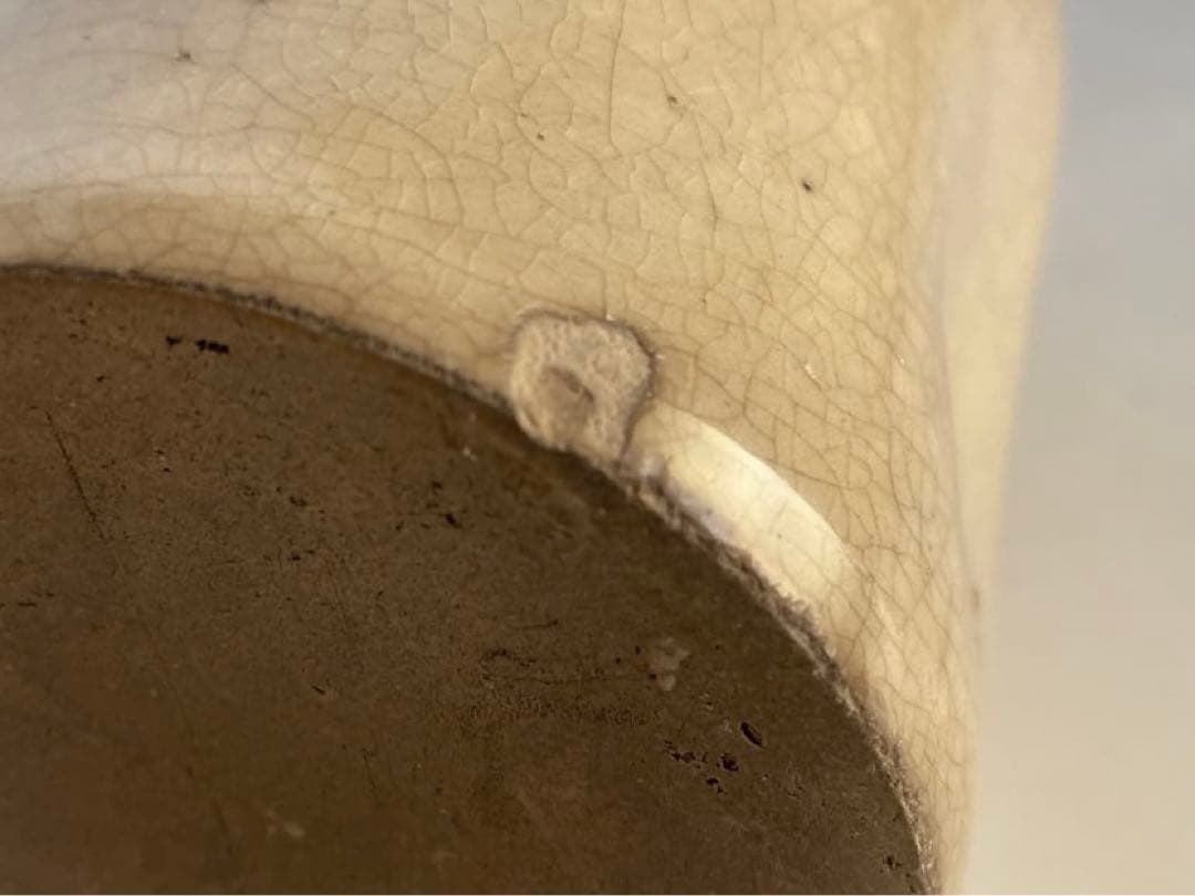 骨董　アンティーク　丹波焼　古丹波　白丹波　徳利　雨漏り　酒器　花瓶　民芸　民藝