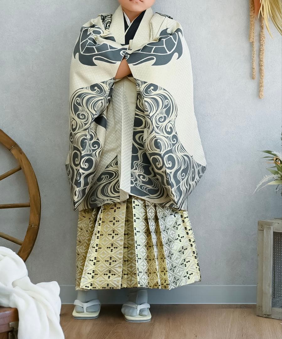 【七五三】おりびと　袴　セット　5歳