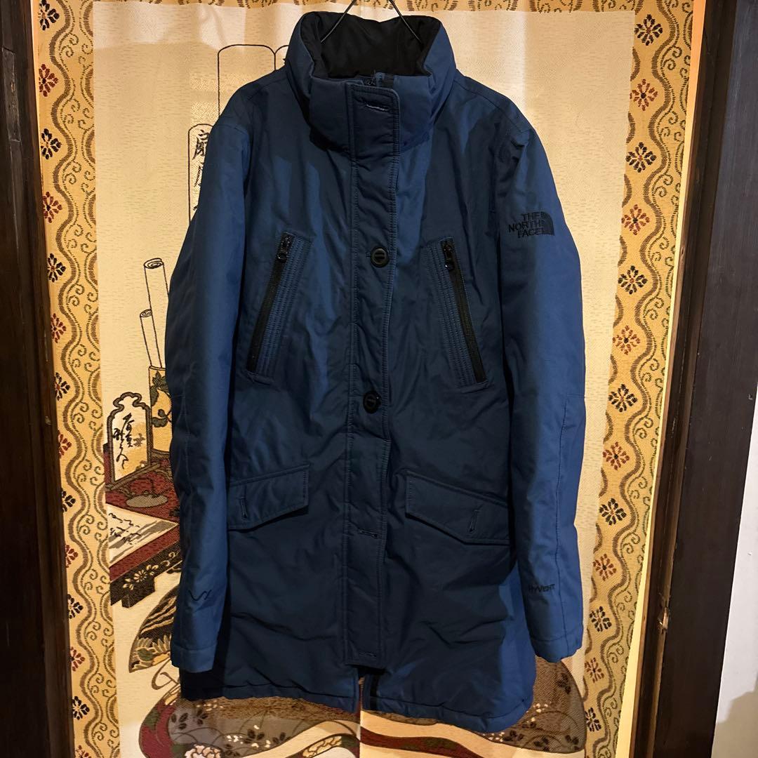 【美品】 ノースフェイス ダウンジャケット レディースL ロング丈
