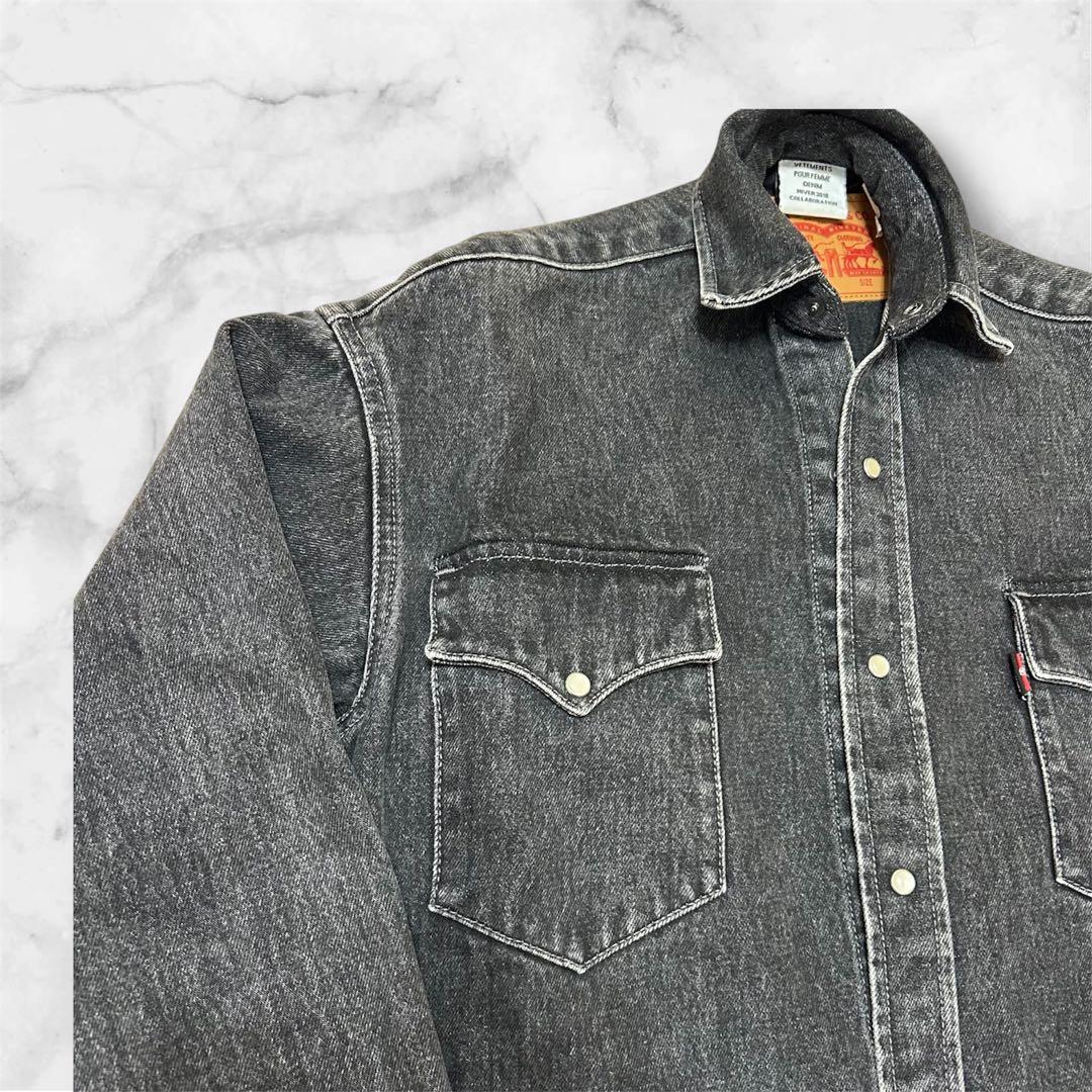 超希少✨　ヴェトモン　リーバイス　オーバーサイズ　デニムシャツ　ジャケット
