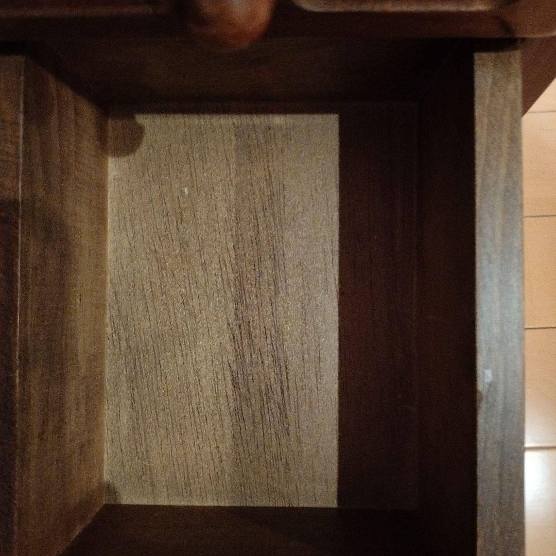 花柄の木製引き出し 9個