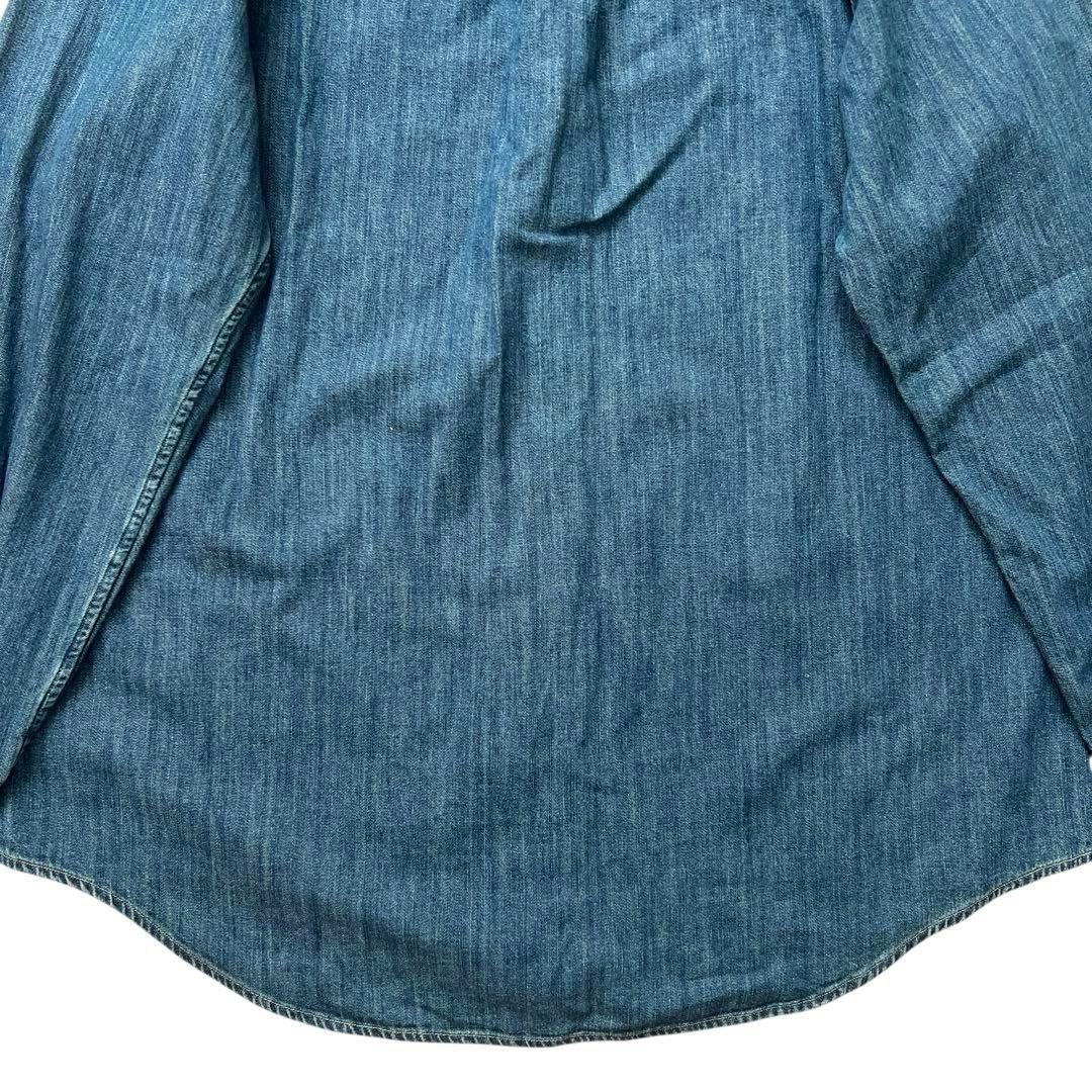 ポロラルフローレン　クラシックフィット シャンブレーシャツ　22年製　M