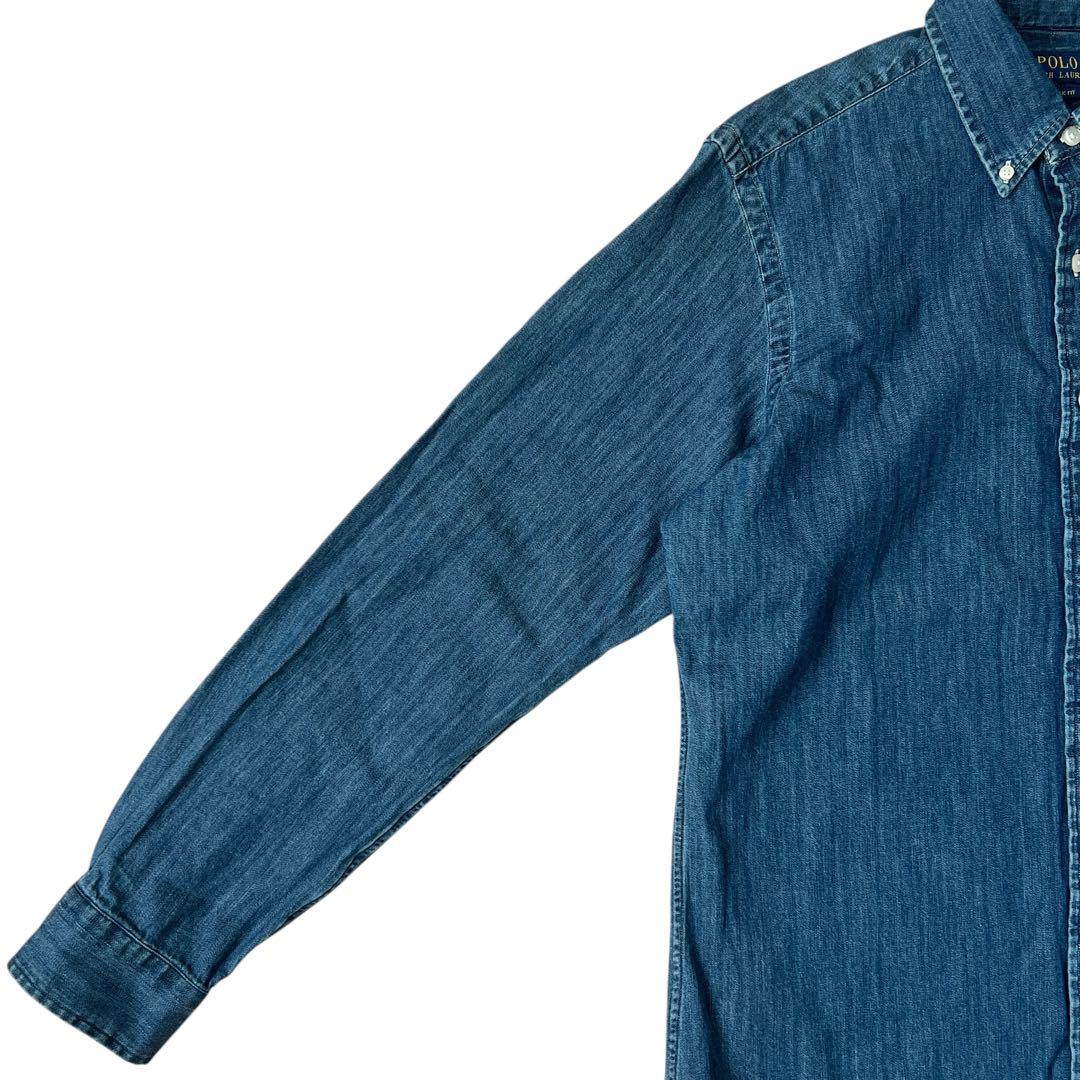 ポロラルフローレン　クラシックフィット シャンブレーシャツ　22年製　M